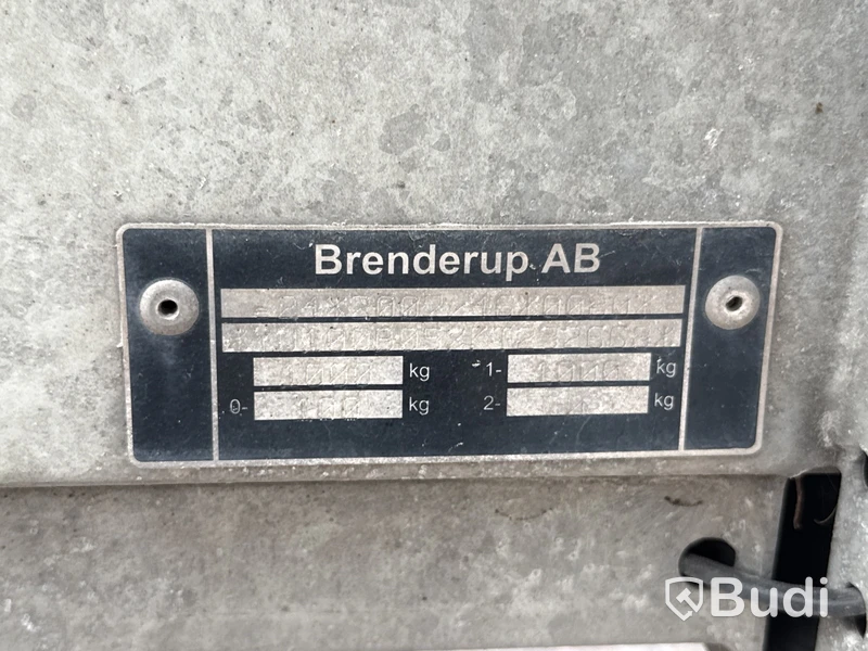 Kåpsläp Brenderup LV1000 | 2019