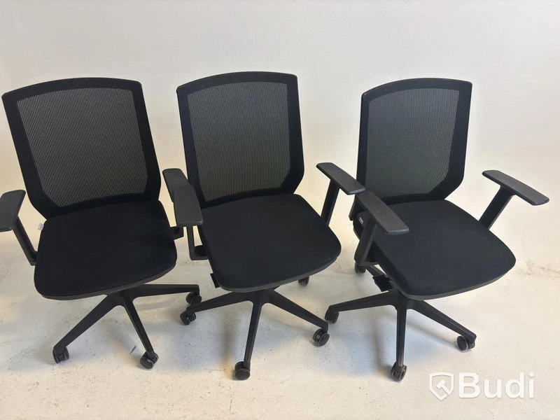 3 st. Kontorsstolar Lotus Furniture