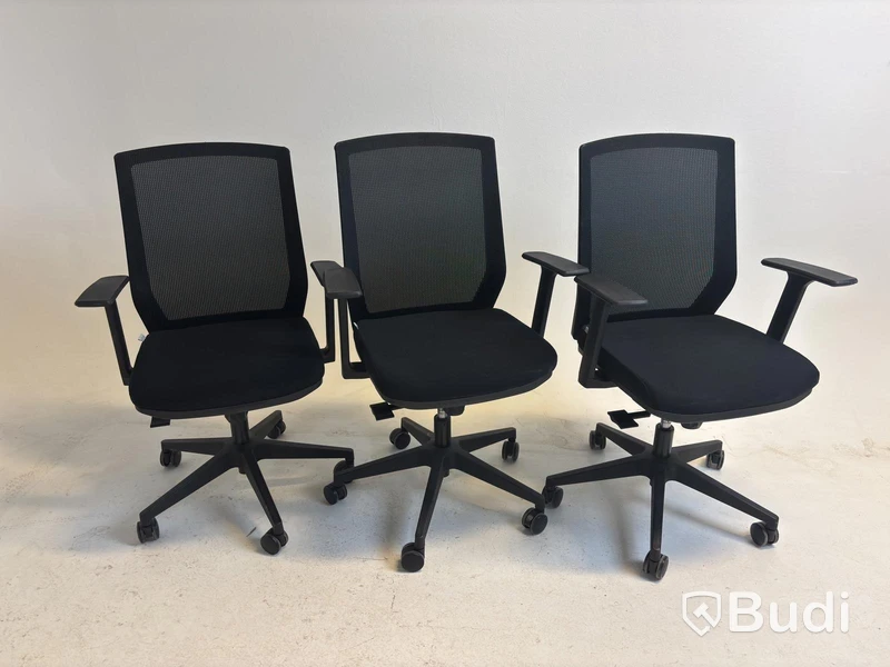 3 st. Kontorsstolar Lotus Furniture