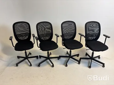 4 st. Kontorsstolar IKEA