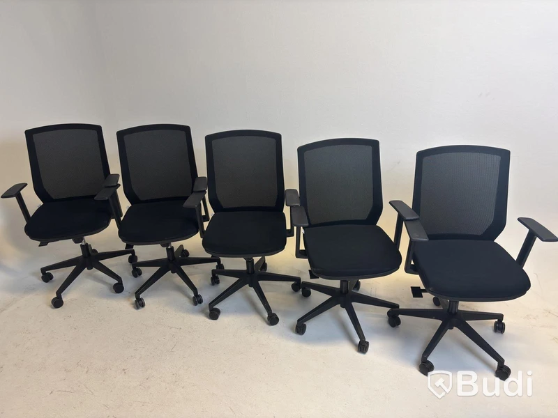 5 st. Kontorsstolar Lotus Furniture