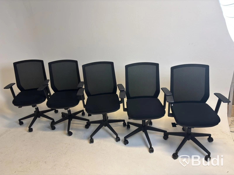 5 st. Kontorsstolar Lotus Furniture
