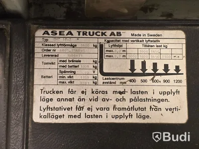 Motviktstruck | ASEA GMC16