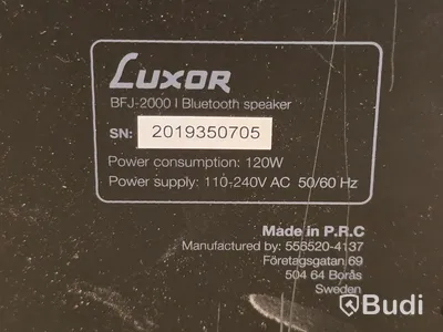 Bluetoothhögtalare | Luxor