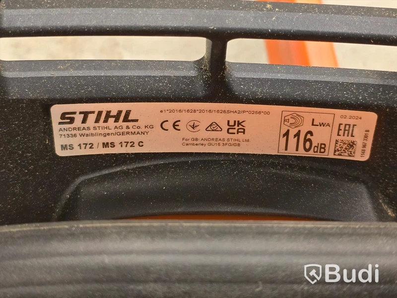 Motorsåg | Stihl MS 172