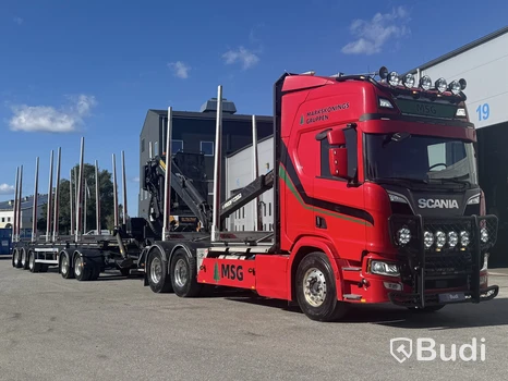 Timmerekipage Scania R660 6x4 -2023 | Palfinger | OP Höglunds