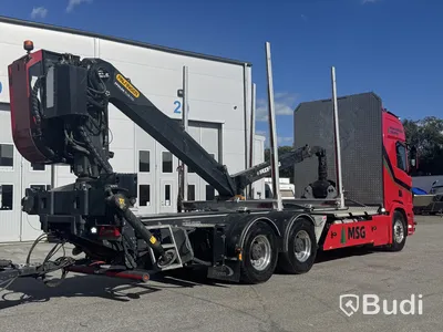 Timmerekipage Scania R660 6x4 -2023 | Palfinger | OP Höglunds