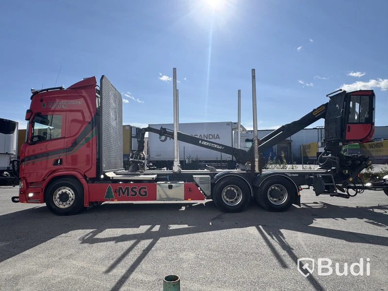 Timmerekipage Scania R660 6x4 -2023 | Palfinger | OP Höglunds