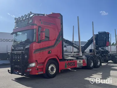 Timmerekipage Scania R660 6x4 -2023 | Palfinger | OP Höglunds
