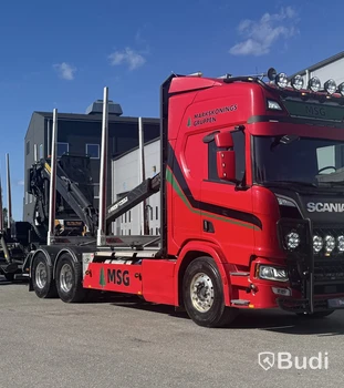 Timmerekipage Scania R660 6x4 -2023 | Palfinger | OP Höglunds