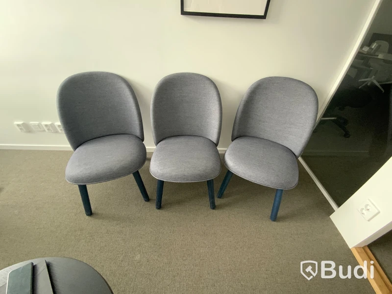 3st designstolar Normann Copenhagen ACE Mörkblå