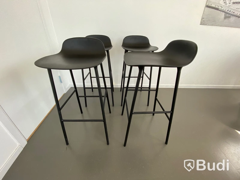 4st Barstolar Normann Copenhagen Form Barstool