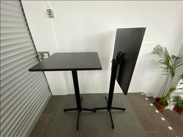 2st fällbara ståbord 70x60cm