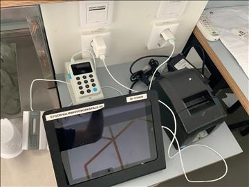 Izettle Kassassystem med kvittoskrivare och kassalåda