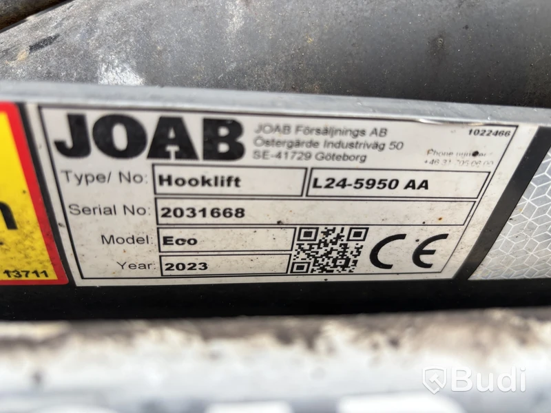 Tridemväxlare Mercedes-Benz Arocs 3758 -2023 | JOAB 24 ton | Plogutrustad