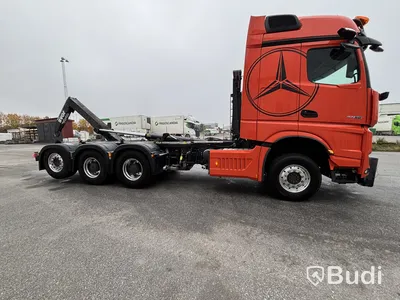 Tridemväxlare Mercedes-Benz Arocs 3758 -2023 | JOAB 24 ton | Plogutrustad