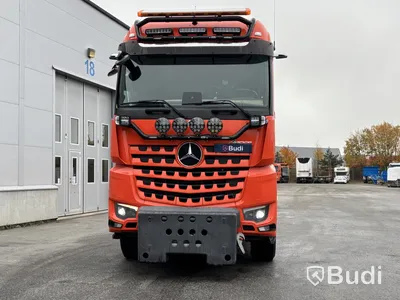 Tridemväxlare Mercedes-Benz Arocs 3758 -2023 | JOAB 24 ton | Plogutrustad