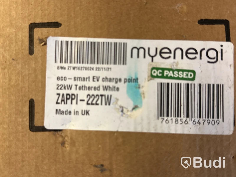 Zappi 222TW Elbilsladdare