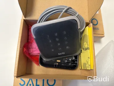 4 st. Väggläsare Salto Svart WRDB0E4BK
