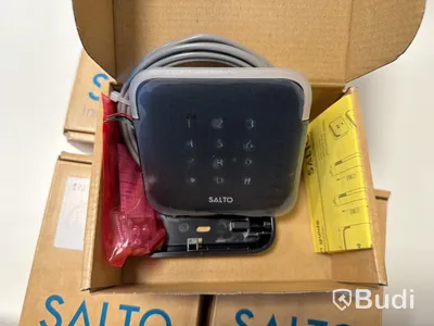 4 st. Väggläsare Salto Svart WRDB0E4BK