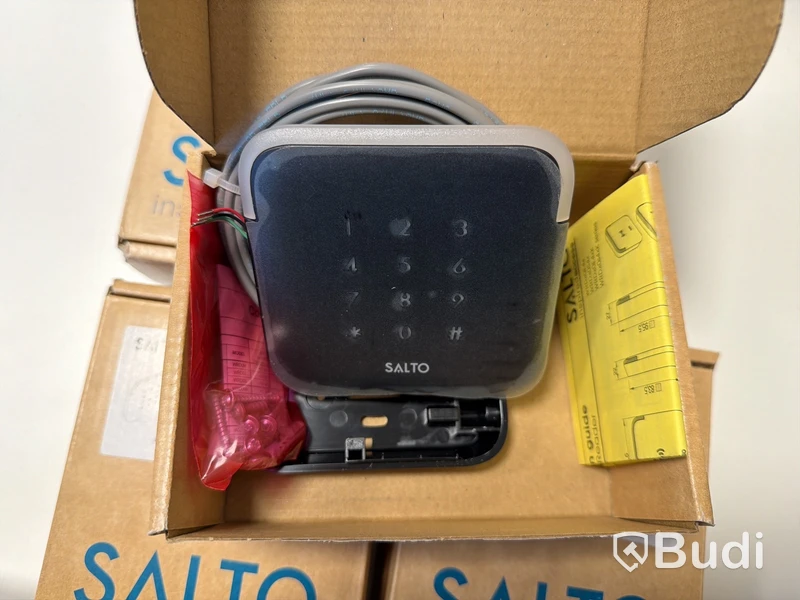 4 st. Väggläsare Salto Svart WRDB0E4BK