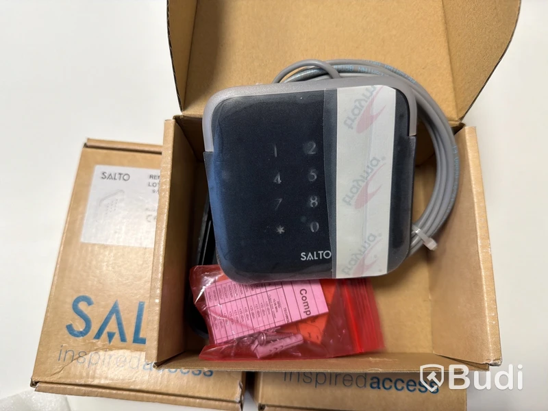 4 st. Väggläsare Salto Svart WRDB0E4BK