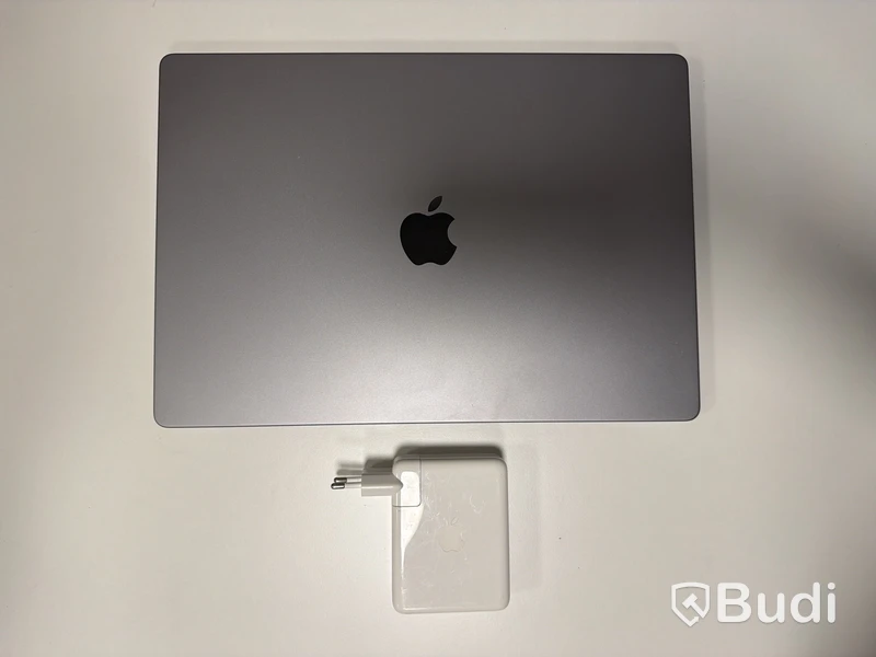 MacBook Pro 16" M1 Pro 2021 16/512GB med engelskt tangentbord, Space gray