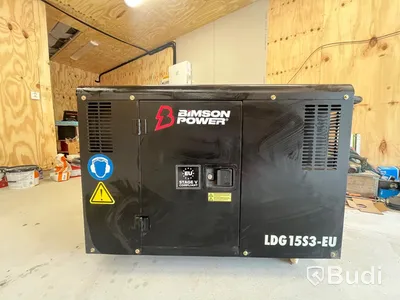 Generator Bimson Power 13 kW 3-phase | ATS | Only 502 operating hours