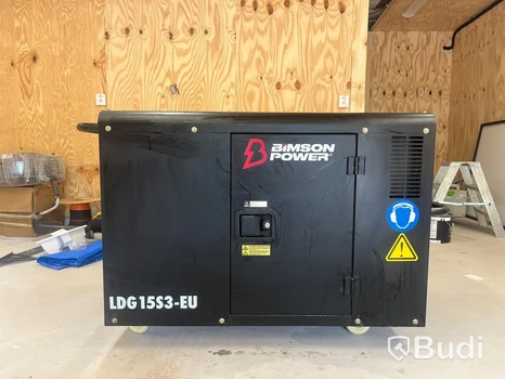 Elverk Bimson Power 13 kW 3-fas | ATS | Endast 502 drifttimmar