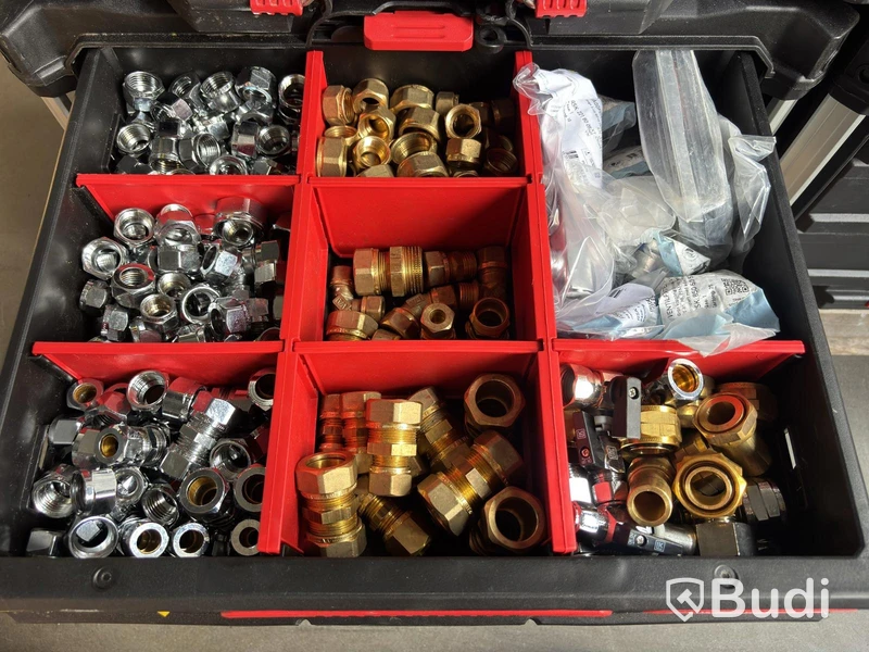 Milwaukee PACKOUT, med VVS-material