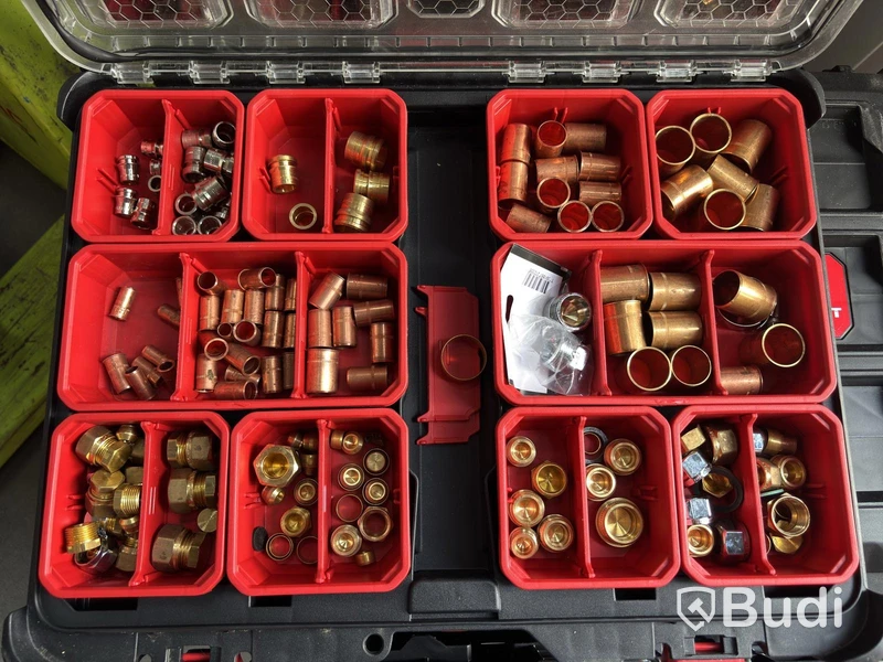 Milwaukee PACKOUT, med VVS-material