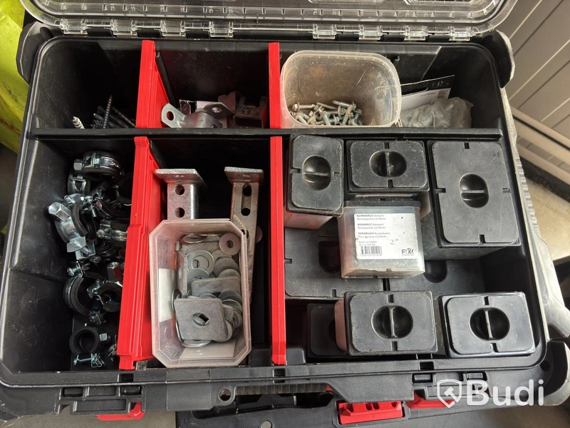 Milwaukee PACKOUT, med VVS-material
