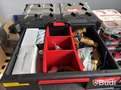 Milwaukee PACKOUT, med VVS-material