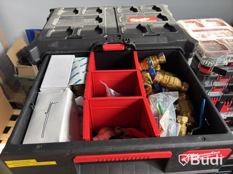 Milwaukee PACKOUT, med VVS-material