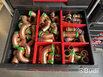 Milwaukee PACKOUT, med VVS-material