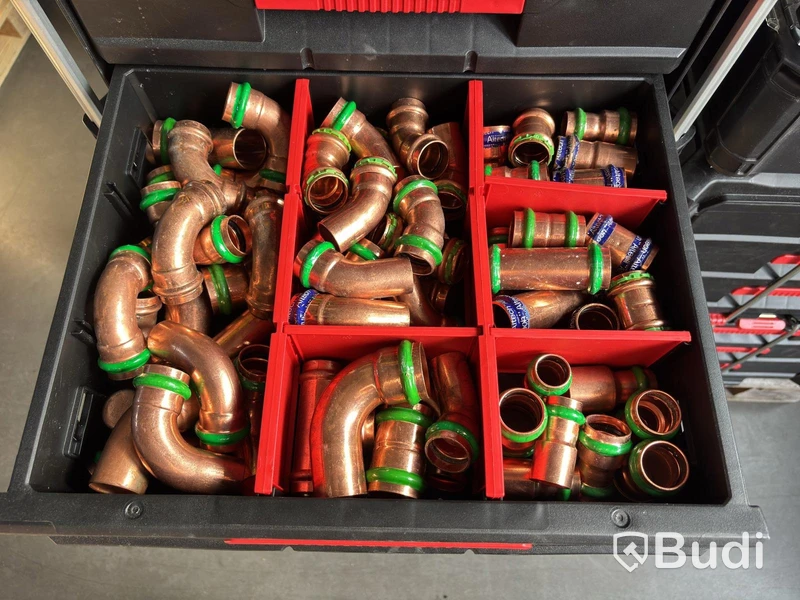 Milwaukee PACKOUT, med VVS-material