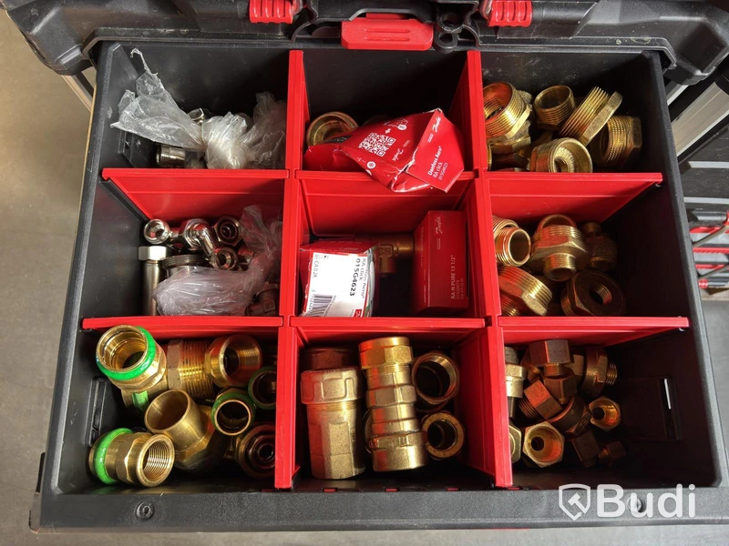 Milwaukee PACKOUT, med VVS-material