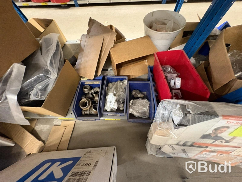 Large lot of pipe fittings and couplings