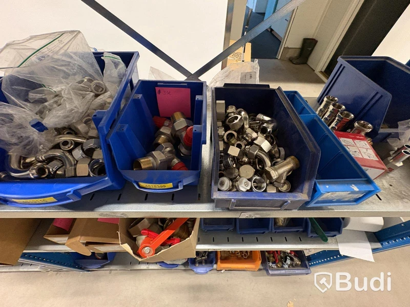 Large lot of pipe fittings and couplings