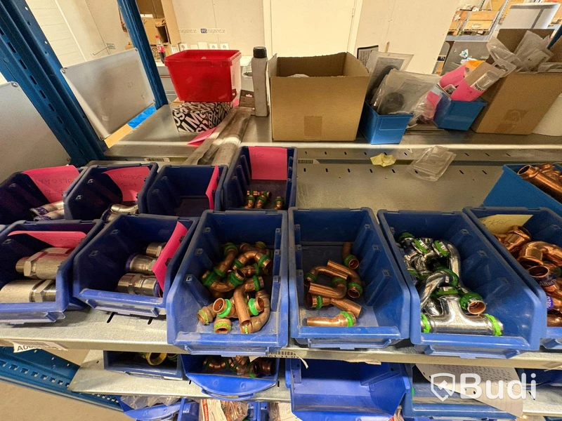 Large lot of pipe fittings and couplings