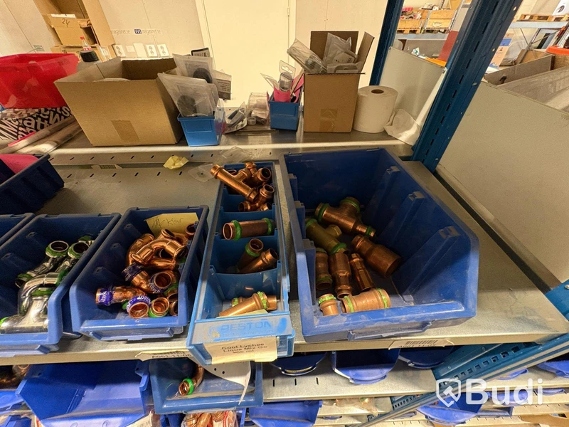 Large lot of pipe fittings and couplings