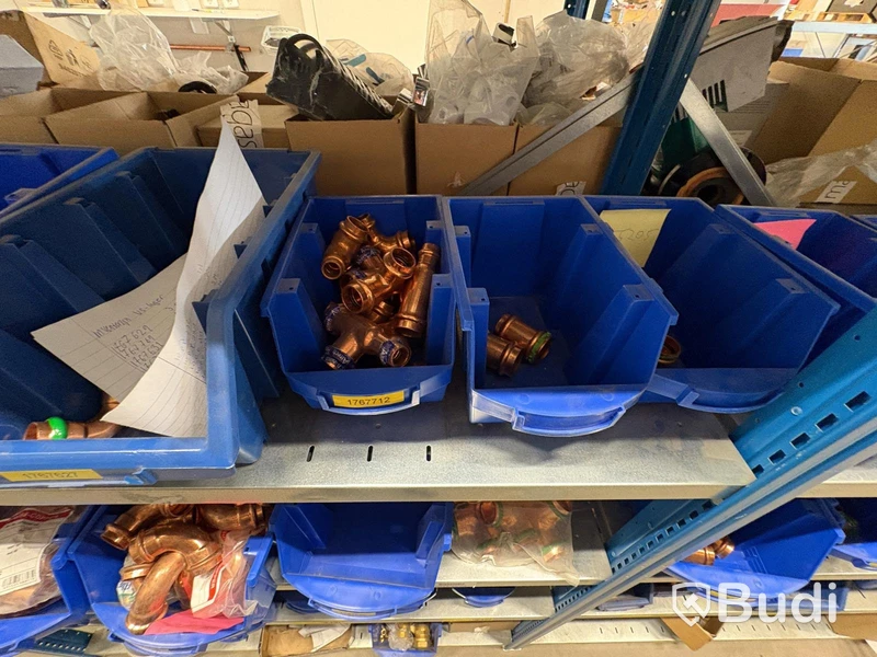 Large lot of pipe fittings and couplings