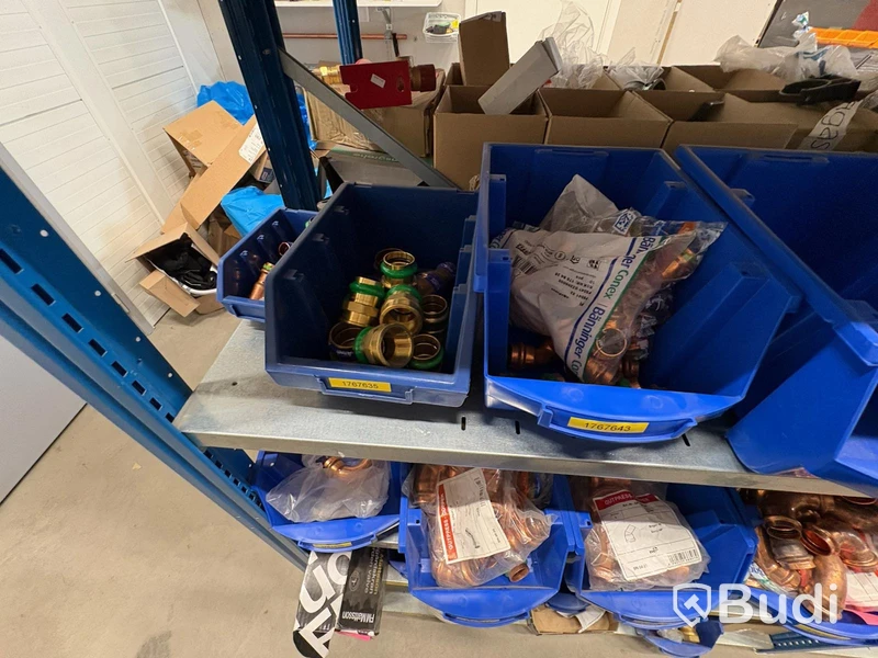 Large lot of pipe fittings and couplings