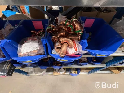 Large lot of pipe fittings and couplings