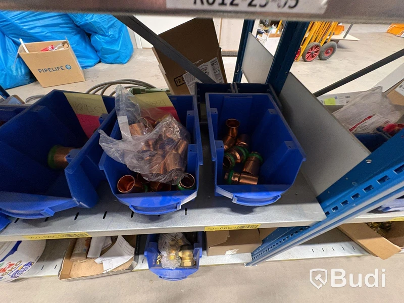 Large lot of pipe fittings and couplings