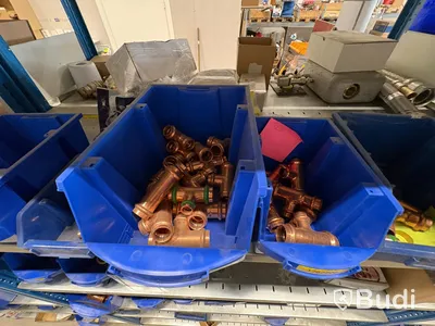 Large lot of pipe fittings and couplings