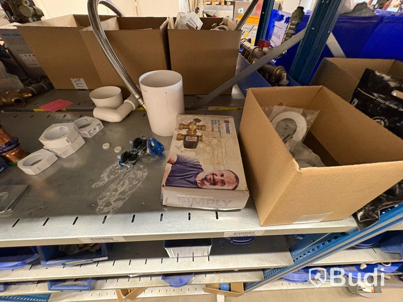 Large lot of pipe fittings and couplings