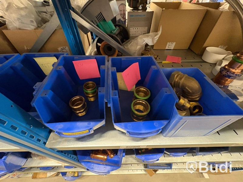 Large lot of pipe fittings and couplings