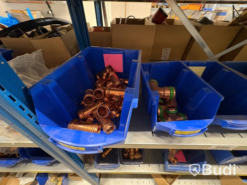 Large lot of pipe fittings and couplings