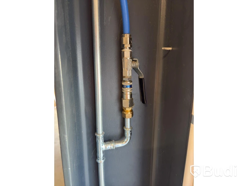 2 Wall-Mounted Compressed Air Hose Reels and 1 Cable Reel